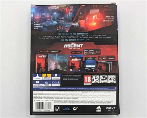 The Ascent Cyber Edition - Komplet i Æske - PS4 (A Grade) (Genbrug)